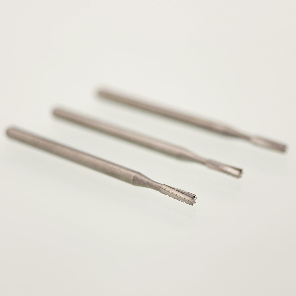 Dental Carbide Burs Straight Flat End Cross-Cut FG Surgical 558 / FGXL 558