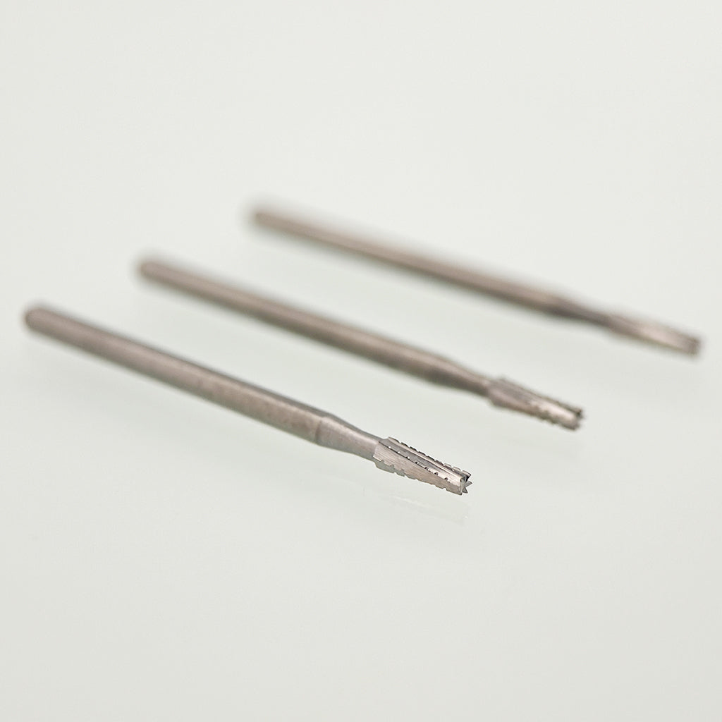 Dental Carbide Burs Taper Flat End Cross-Cut FG Surgical 702 / FGXL 702