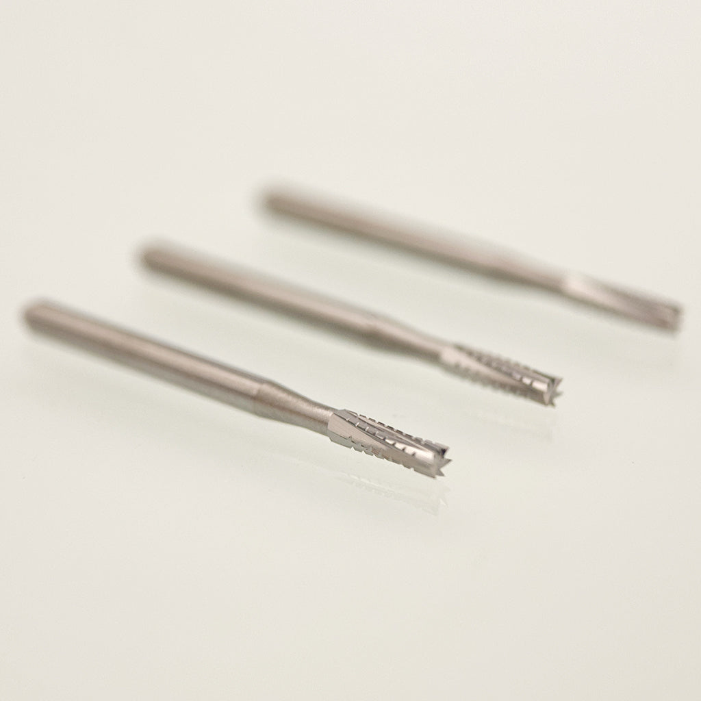 Dental Carbide Burs Straight Flat End Cross-Cut FG Long 559 / FG 559L