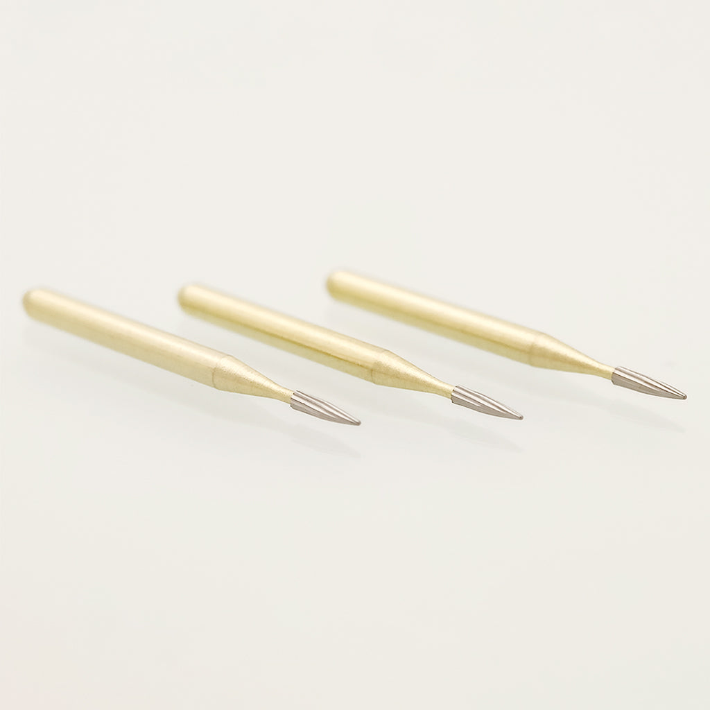 Dental Carbide Burs Trimming & Finishing Bullet FG 7801