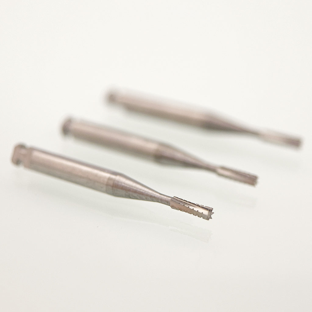 Dental Carbide Burs Straight Flat End Cross Cut RA 558