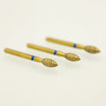 Dental Zirconia Diamond Bur FG Pointed Football Z368-023 5/PK