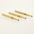 Dental Zirconia Diamond Bur FG Round Z801-014F 5/PK