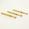 Dental Zirconia Diamond Bur FG Round Z801-018 5/PK
